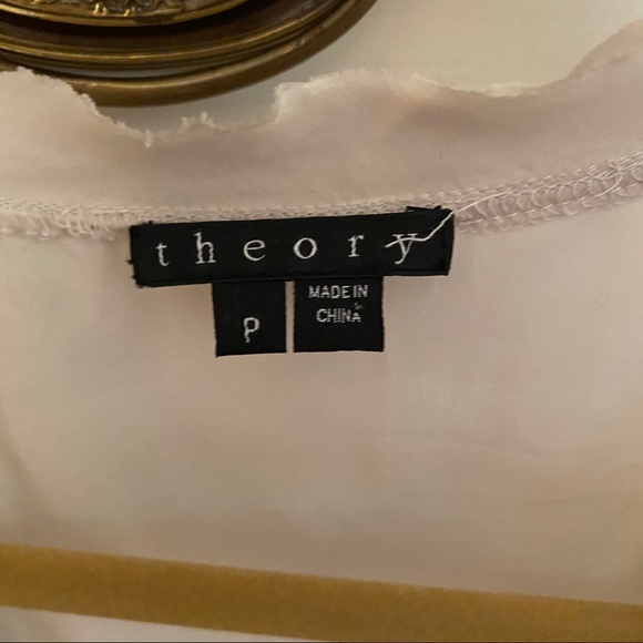 Theory silk blouse - Picture 5 of 5